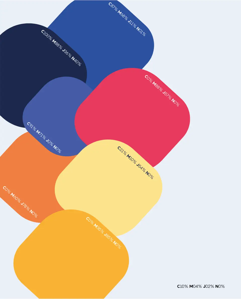 Altonéo, une palette de couleurs et de typographies