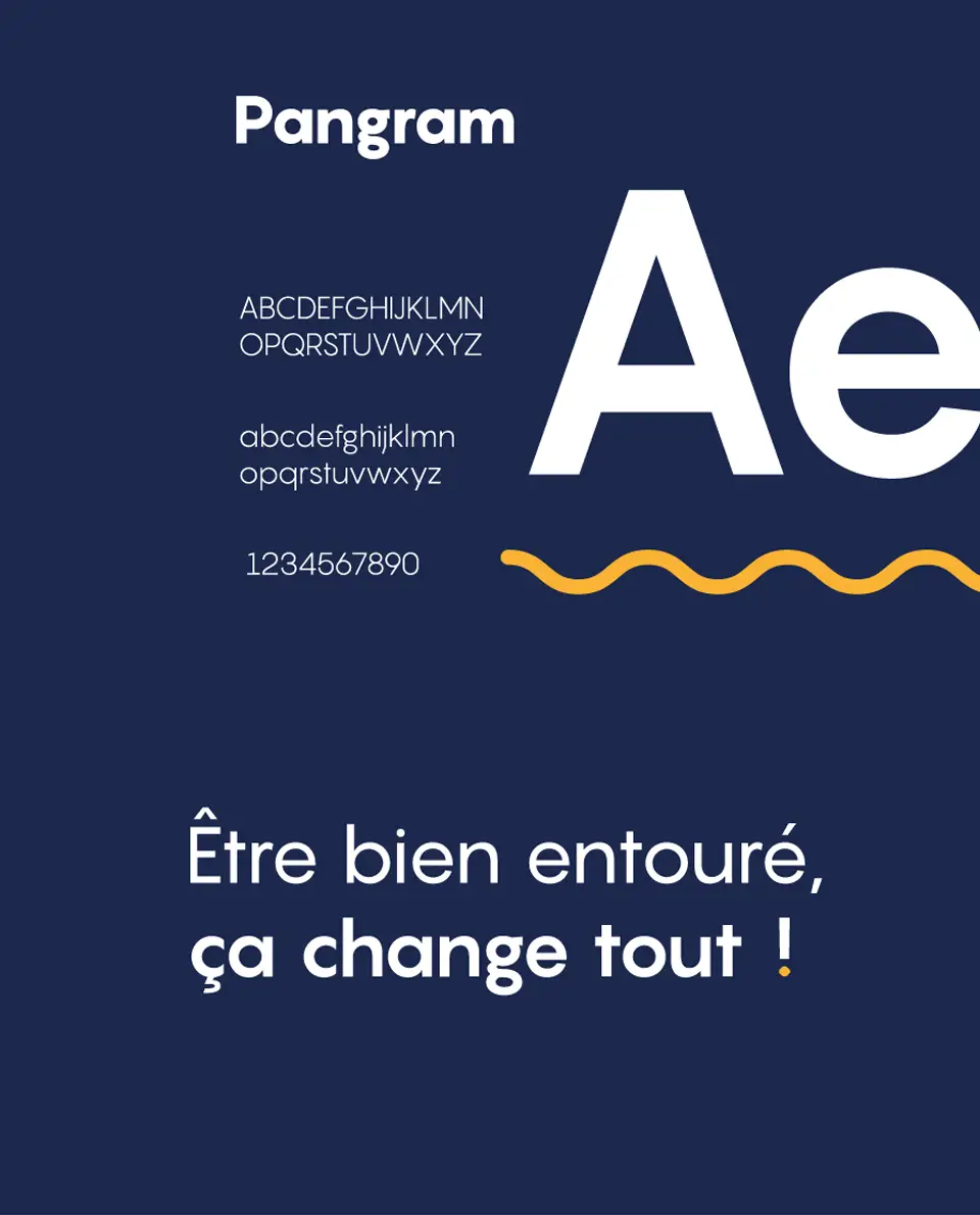 Altonéo, une palette de couleurs et de typographies